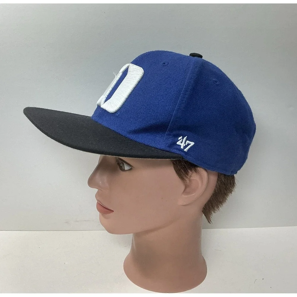 Duke Blue Devils Youth Hat 47 Brand SnapBack Cap Basketball Official Licensed